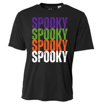 Spooky Spooky Funny Cute Halloween Cooling Performance Crew T-Shirt