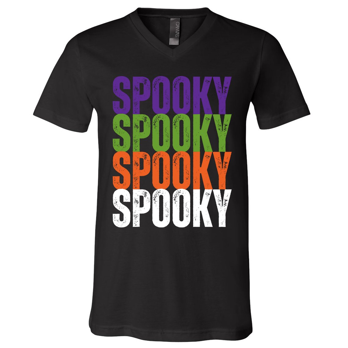 Spooky Spooky Funny Cute Halloween V-Neck T-Shirt