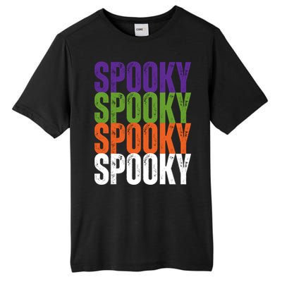 Spooky Spooky Funny Cute Halloween Tall Fusion ChromaSoft Performance T-Shirt