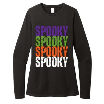 Spooky Spooky Funny Cute Halloween Womens CVC Long Sleeve Shirt