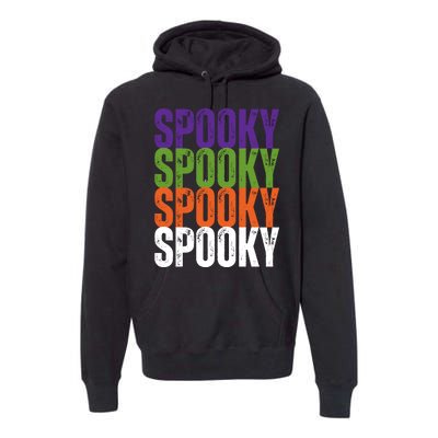 Spooky Spooky Funny Cute Halloween Premium Hoodie