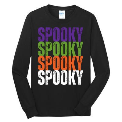 Spooky Spooky Funny Cute Halloween Tall Long Sleeve T-Shirt