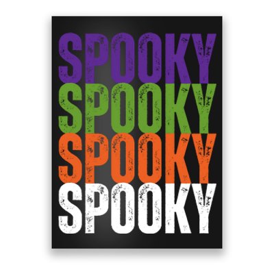 Spooky Spooky Funny Cute Halloween Poster