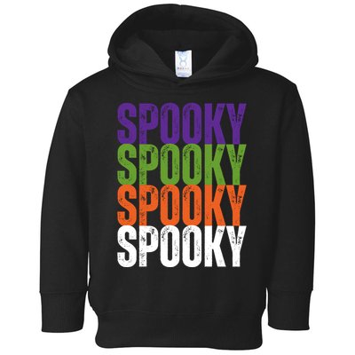 Spooky Spooky Funny Cute Halloween Toddler Hoodie