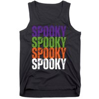 Spooky Spooky Funny Cute Halloween Tank Top