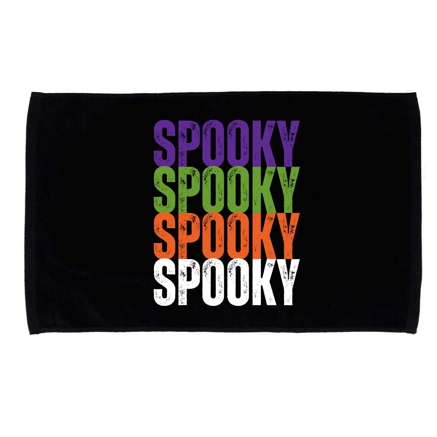 Spooky Spooky Funny Cute Halloween Microfiber Hand Towel