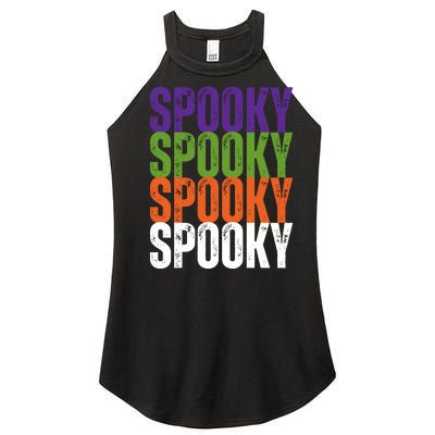 Spooky Spooky Funny Cute Halloween Women’s Perfect Tri Rocker Tank