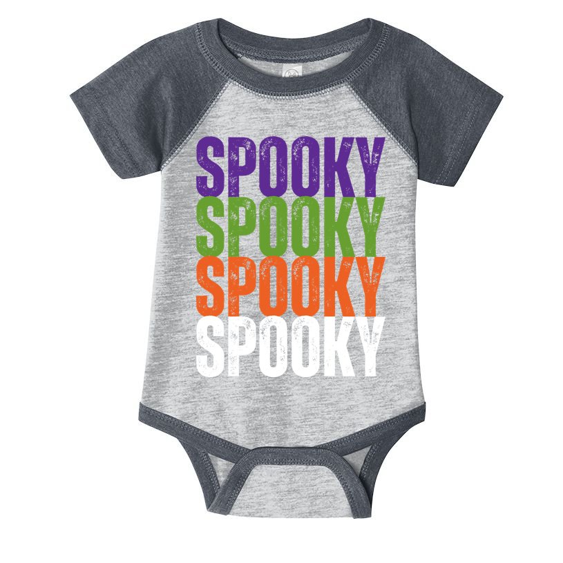 Spooky Spooky Funny Cute Halloween Infant Baby Jersey Bodysuit