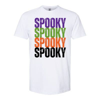 Spooky Spooky Funny Cute Halloween Softstyle CVC T-Shirt