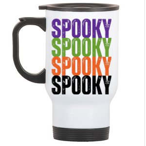 Spooky Spooky Funny Cute Halloween Stainless Steel Travel Mug