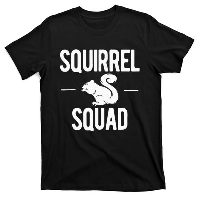 Squirrel Squad Funny T-Shirt