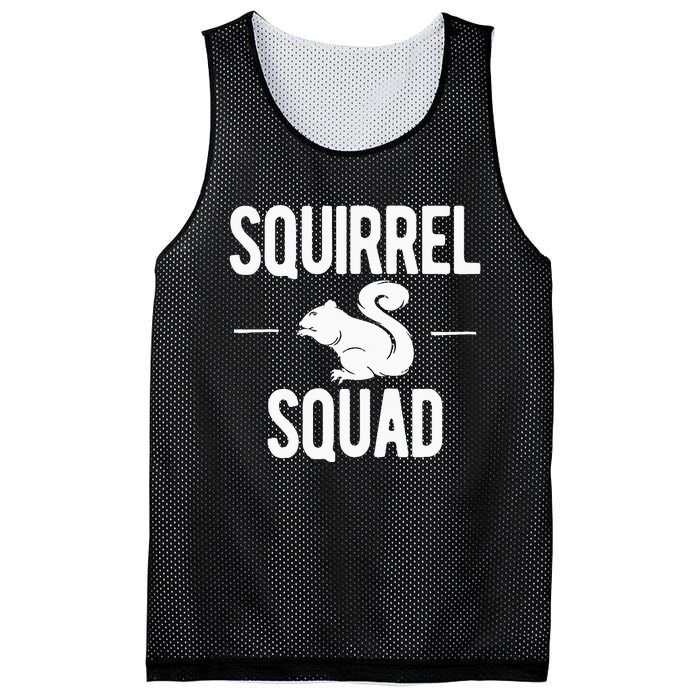 Squirrel Squad Funny Mesh Reversible Basketball Jersey Tank