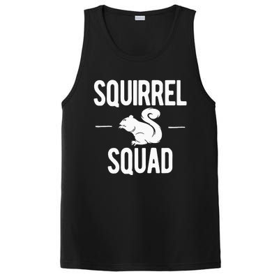 Squirrel Squad Funny PosiCharge Competitor Tank