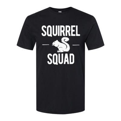 Squirrel Squad Funny Softstyle CVC T-Shirt