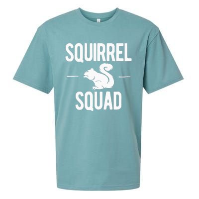 Squirrel Squad Funny Sueded Cloud Jersey T-Shirt