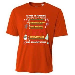 Sped School Funny Special Education Teacher Gift Cooling Performance Crew T-Shirt