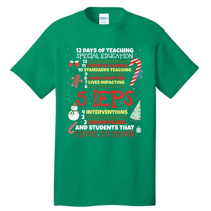 Sped School Funny Special Education Teacher Gift Tall T-Shirt