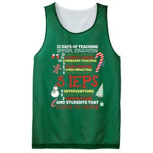 Sped School Funny Special Education Teacher Gift Mesh Reversible Basketball Jersey Tank