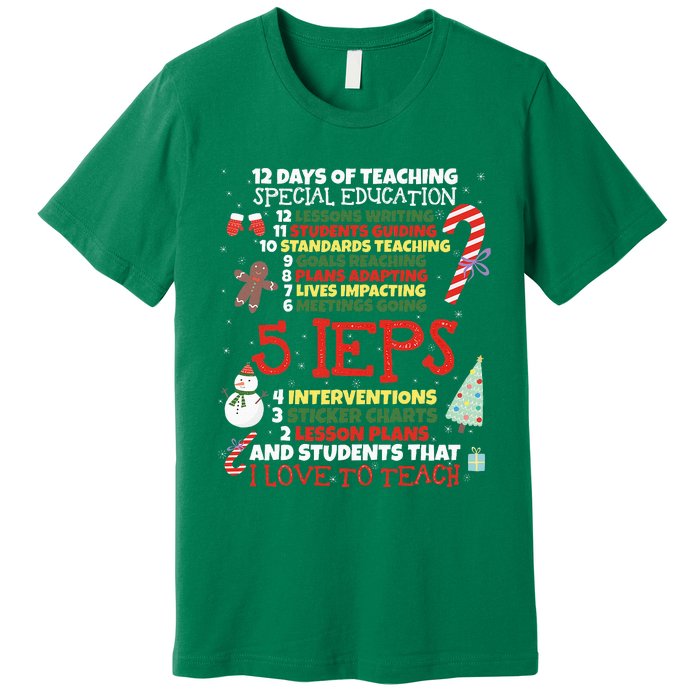 Sped School Funny Special Education Teacher Gift Premium T-Shirt