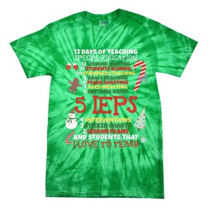 Sped School Funny Special Education Teacher Gift Tie-Dye T-Shirt