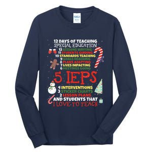 Sped School Funny Special Education Teacher Gift Tall Long Sleeve T-Shirt