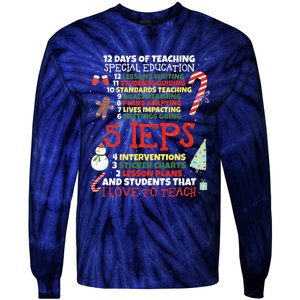 Sped School Funny Special Education Teacher Gift Tie-Dye Long Sleeve Shirt