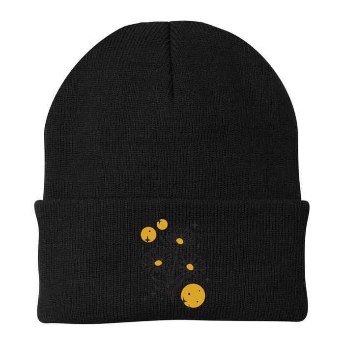 Sunflower Spring Floral Beanie