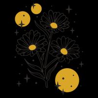 Sunflower Spring Floral Tie-Dye T-Shirt
