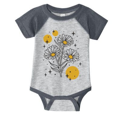 Sunflower Spring Floral Infant Baby Jersey Bodysuit