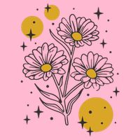 Sunflower Spring Floral Visor