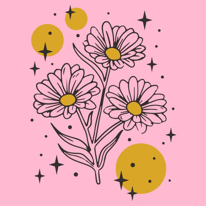 Sunflower Spring Floral Visor