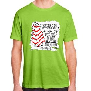 Sketchy Stuff for Some Christmas Tree Cakes Classic  Adult ChromaSoft Performance T-Shirt