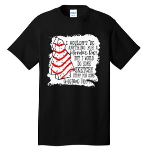 Sketchy Stuff for Some Christmas Tree Cakes Classic  Tall T-Shirt