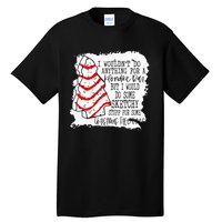 Sketchy Stuff for Some Christmas Tree Cakes Classic  Tall T-Shirt