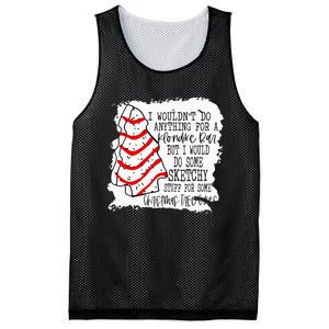 Sketchy Stuff for Some Christmas Tree Cakes Classic  Mesh Reversible Basketball Jersey Tank