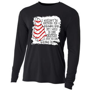 Sketchy Stuff for Some Christmas Tree Cakes Classic  Cooling Performance Long Sleeve Crew