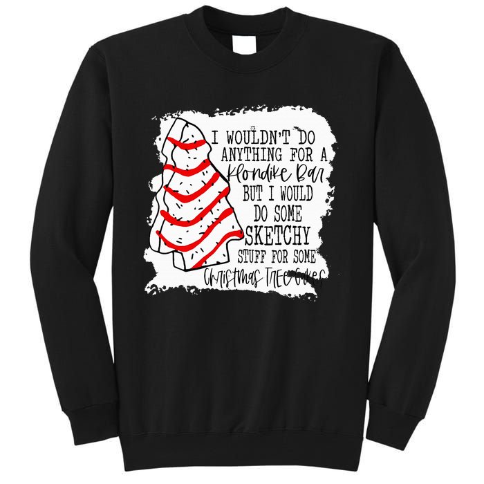 Sketchy Stuff for Some Christmas Tree Cakes Classic  Tall Sweatshirt