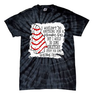 Sketchy Stuff for Some Christmas Tree Cakes Classic  Tie-Dye T-Shirt