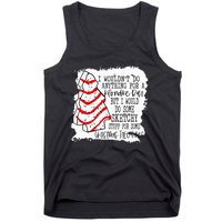 Sketchy Stuff for Some Christmas Tree Cakes Classic  Tank Top