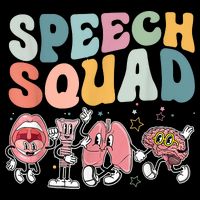 Speech Squad Funny Speech Therapy Speech Pathologist Mousepad