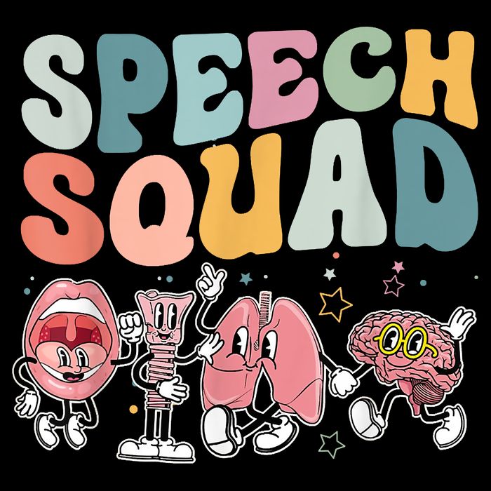 Speech Squad Funny Speech Therapy Speech Pathologist Mousepad