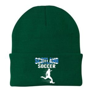 Scotland Soccer Fans Jersey Scottish Flag Football Lovers Knit Cap Winter Beanie