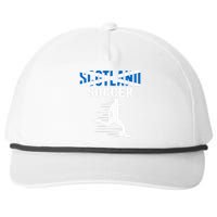 Scotland Soccer Fans Jersey Scottish Flag Football Lovers Snapback Five-Panel Rope Hat