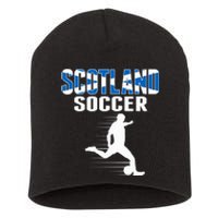 Scotland Soccer Fans Jersey Scottish Flag Football Lovers Short Acrylic Beanie