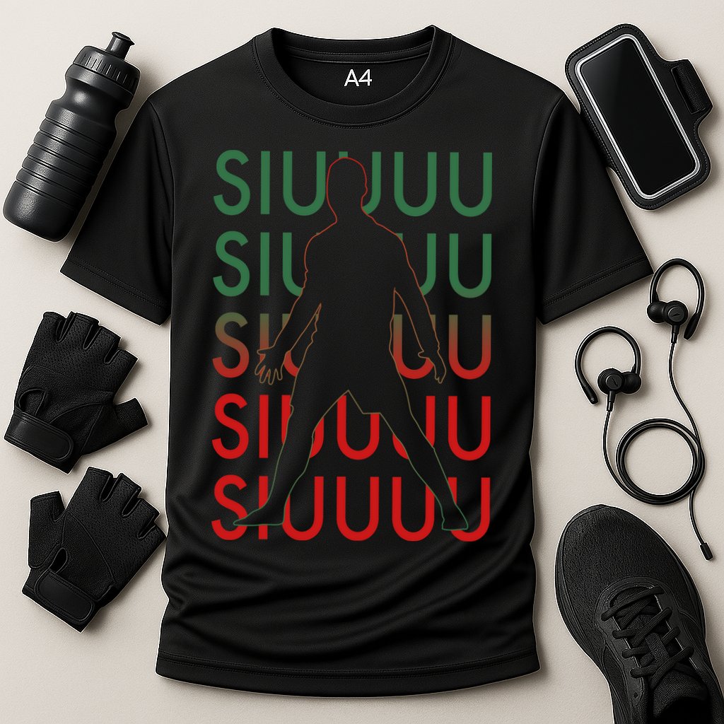 Siuuu Soccer Football Futbol Cooling Performance Crew T-Shirt