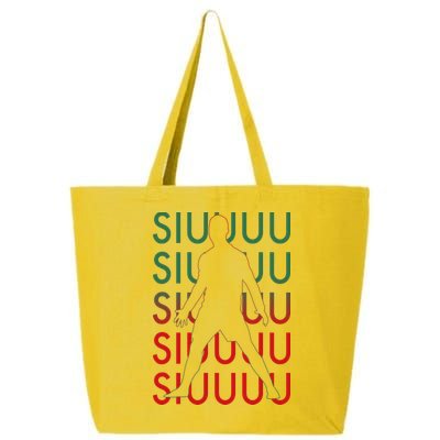 Siuuu Soccer Football Futbol 25L Jumbo Tote