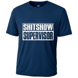 Shitshow Supervisor : Funny Supervisor Of The Shitshow Cooling Performance Crew T-Shirt