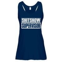 Shitshow Supervisor : Funny Supervisor Of The Shitshow Ladies Essential Flowy Tank