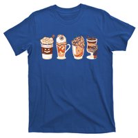 Spooky Season Fall Coffee Horror Movie And Coffee Halloween Gift T-Shirt