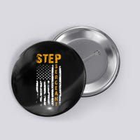 Step Sergeant Funny Future Sergeant Costume Button